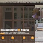 Domi Outdoor Sunroom Kit with Sliding Doors