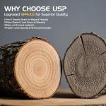 AMERLIFE 10x12 Wood Gazebo, Hardtop Gazebo with Spruce Frame and Aluminum Double Roof, Outdoor Pergola for Parties, Backyard, Patio, Lawns, Black + Natura Wood