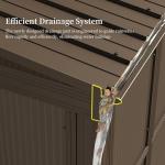 Outdoor Sunroom Kit with Galvanized Steel Roof