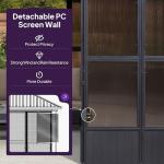 Purple Leaf 12' x 20' Hardtop Patio Gazebo