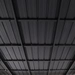 CHARMELEON Grill Gazebo 8 x 10 FT,Cedar Wood BBQ Gazebo with 2 Thick Wooden Side Serving Shelves,Permanent Patio Pavilion with Galvanized Steel Roof for Outdoor,Backyard,Garden,Deck-Gray