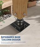 GarveeLife 10x13 ft Aluminum Pergola with Canopy