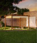 GarveeLife 10x13 ft Aluminum Pergola with Canopy