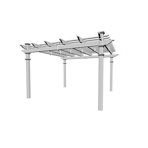 Regency 12' x 12' Vinyl Pergola by New England Arbors
