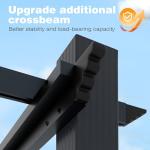 MUPATER 12' X 16' Outdoor Pergola, Aluminum Pergola Patio with Weather-Resistant Canopy for Backyard Deck Garden, Grey