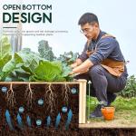 SPECRAFT 8x4 Ft Raised Garden Bed for Plants