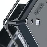 Jealoeur Bird Feeders for Outdoors Hanging Bird Feeder Wild Birds Seed, Black