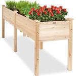 Raised Garden Bed - 72"x24" Elevated Planter Box