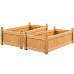 Wooden Raised Garden Bed Planter Box - 46" x 23.5