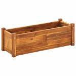 Wooden Raised Garden Bed for Flowers and Plants