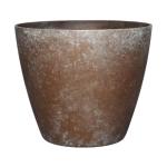 Classic Home and Garden Vogue Planter Pots w/Pottery Quality Finish - Modern Indoor & Outdoor Flower Pots - UV-Resistant Porch Planters - Decorative Pot for Flowers & Herbs (8” Weathered Copper)