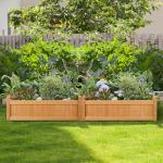 Wooden Raised Garden Bed Planter Box - 46" x 23.5