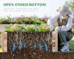 AMERLIFE 12x12 Wooden Raised Garden Bed Planter