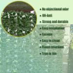 DOPGIB Artificial Ivy Privacy Fence Roll Screen,128" by 72" (64 SQFT) UV-Anti Faux Hedge Fence and Fake Ivy Vine Leaf Wall Panels for Indoor&Outdoor Green Backdrop, Garden Greenery Decor