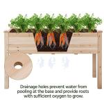 Yaheetech Elevated Wooden Raised Garden Bed Kit