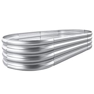 Galvanized Raised Garden Bed Kit for Vegetables