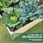 SPECRAFT 8x4 Ft Raised Garden Bed for Plants