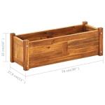 Wooden Raised Garden Bed for Flowers and Plants