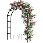 7.8ft Metal Garden Arch Trellis for Climbing Plants