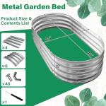 Galvanized Raised Garden Bed Kit - 2 Pack