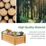 Wooden Raised Garden Bed Planter Box - 46" x 23.5