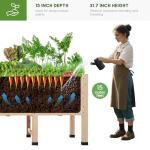 AMERLIFE 8x2 Ft Elevated Garden Bed with Legs
