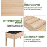 Yaheetech Elevated Wooden Raised Garden Bed Kit