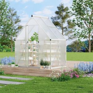 Large Outdoor Walk-in Greenhouse with Aluminum Frame