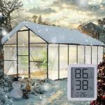 Large Walk-in Greenhouse with Thermometer for Plants