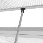 6x4 ft Outdoor Greenhouse with Easy Setup