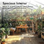 Large Walk-in Greenhouse with Thermometer for Plants