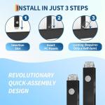 Large Outdoor Walk-in Greenhouse with Aluminum Frame