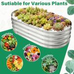 Galvanized Raised Garden Bed Kit - 2 Pack