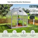 Palram Canopia 6x10 Heavy Duty Greenhouse Kit