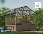 Canopia Natura 8' x 12' Cedar Greenhouse