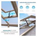 Mupater 8x16 FT Heavy Duty Wooden Greenhouse