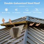 Domi 12' x 14' Hardtop Gazebo with Drainage