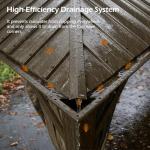 Domi 12' x 14' Hardtop Gazebo with Drainage