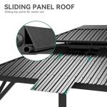 YITAHOME 12x14ft Heavy Duty Hardtop Gazebo