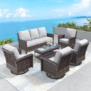 Sunshine Valley 7-Piece Patio Furniture Set