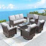 Sunshine Valley 7-Piece Patio Furniture Set
