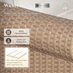 Beige 4-Piece All-Weather Patio Furniture Set