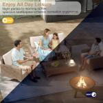 4-Piece Outdoor Wicker Patio Furniture Set