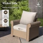Beige 4-Piece All-Weather Patio Furniture Set