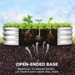 JERIA Galvanized Raised Garden Bed Planter Boxes