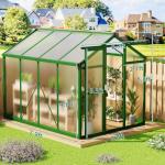 Garvee 6x10 FT Outdoor Polycarbonate Greenhouse