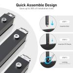 Heavy-Duty 8x10FT Greenhouse Kit with Hygrometer
