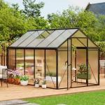 Takywep 6×10FT Outdoor Heavy-Duty Greenhouse