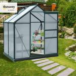 Outsunny 6' x 4' Outdoor Greenhouse with Vent
