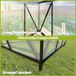 Jiliusure 6x6 FT Outdoor Polycarbonate Greenhouse